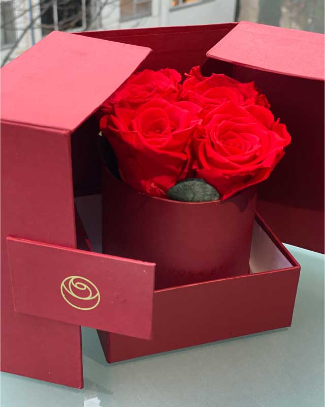 Cajas de Rosas preservadas - Dilo con una flor